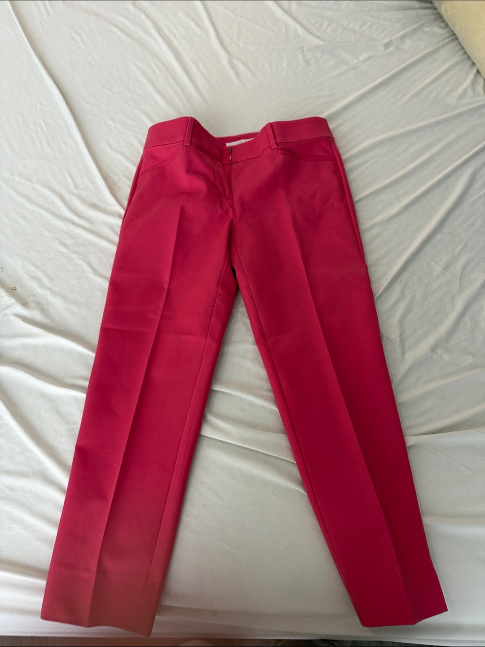 Cranberry Pink Tailored Dress Pants